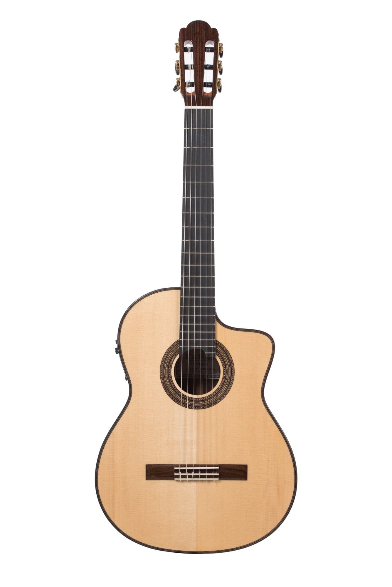 Katoh MCG150SEQ Cutaway Classical Guitar w/Pickup - Spruce