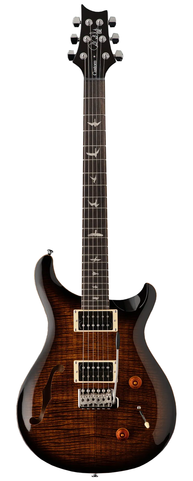 Paul Reed Smith (PRS) SE Custom 22 Semi Hollow w/Gigbag - Black Gold B