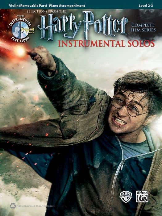 Harry Potter Instrumental Solos Violin Bk/Cd