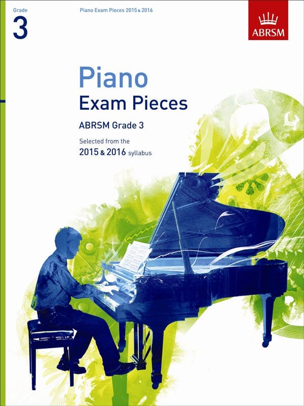 Abrsm Piano Exam Pieces Gr 3 2015-2016 Bk