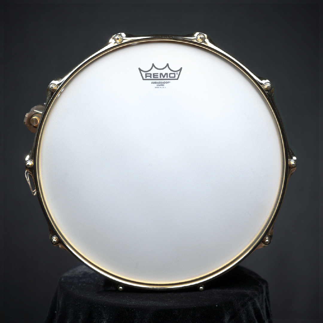 Noble and Cooley 14x6 Classic Maple Snare - Natural Gloss - Gold HW