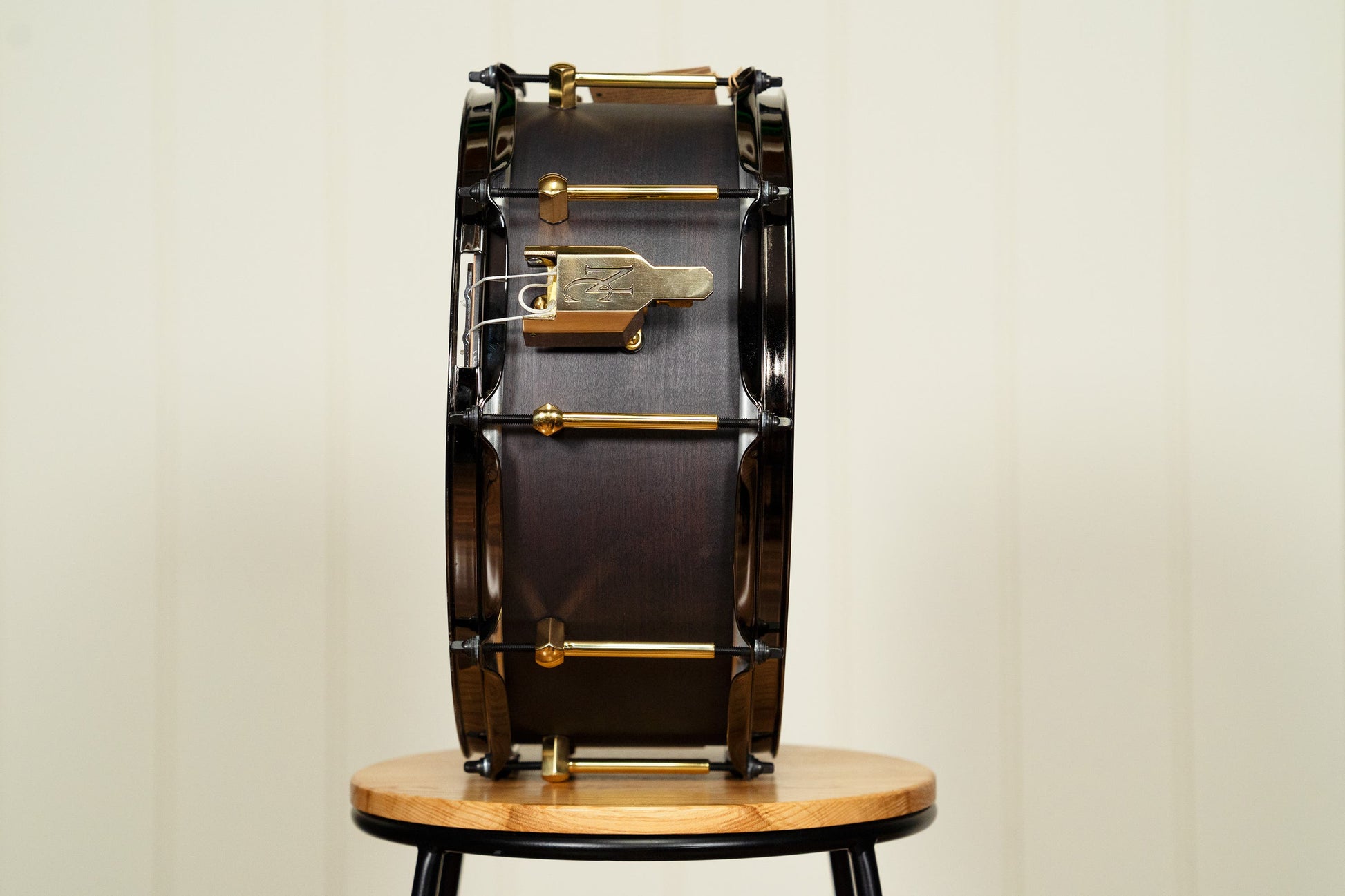 Noble and Cooley 14x6" Classic Maple Snare - Blackwash Matte