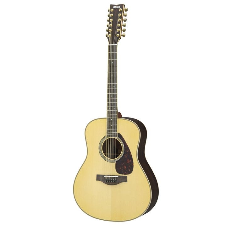 Yamaha LL16NT12 12-String Acoustic Electric Guitar - Natural