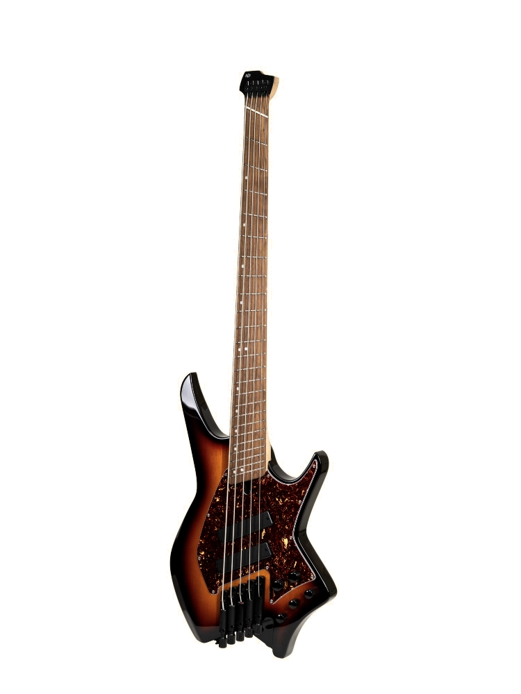 HILS HNB5 5-String Multiscale Bass - Gloss Sunburst