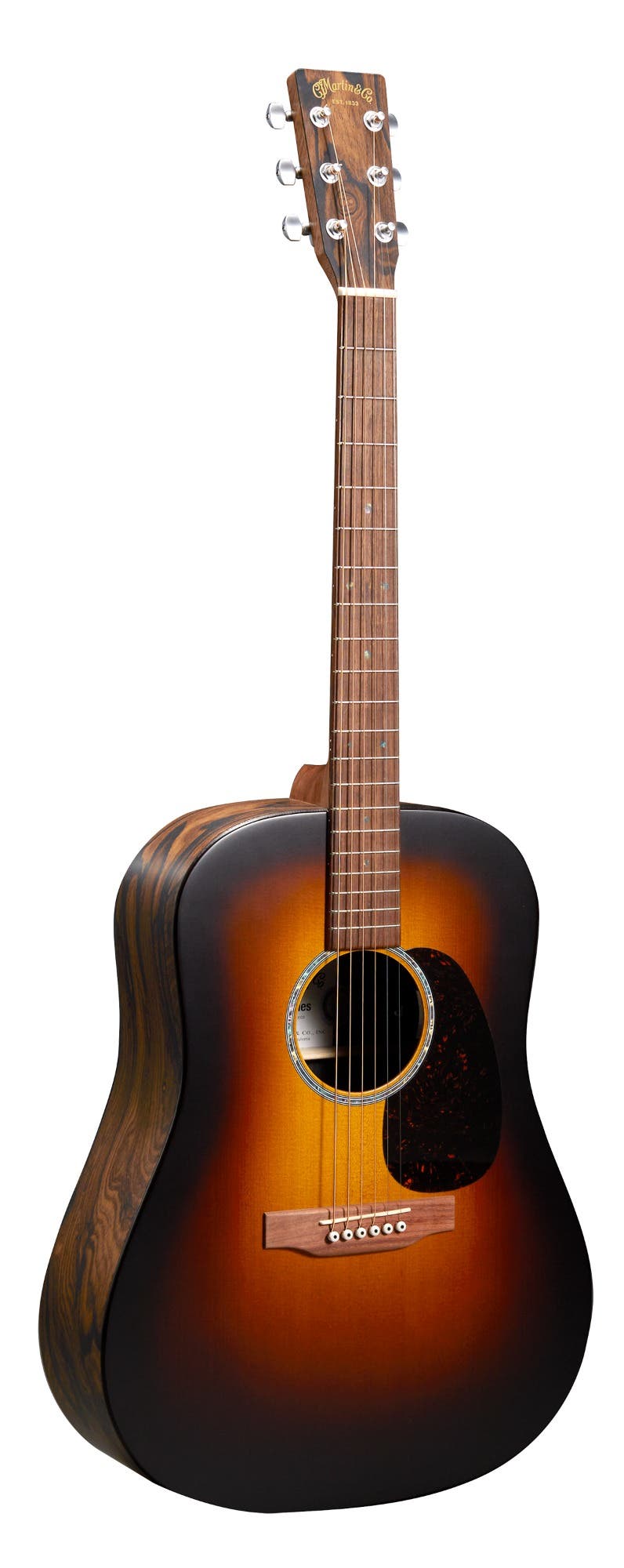 Martin X- Series DX2E-Ziricote Burst Acoustic Electric Guitar