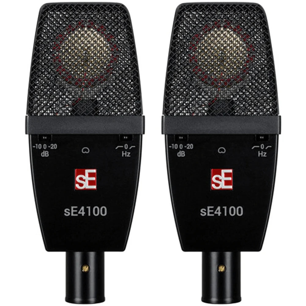 sE Electronics sE4100MP Large-Diaphragm Condenser Microphones - Matched Pair