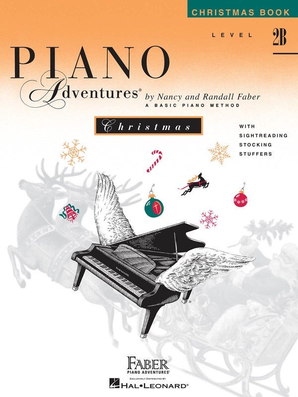 Piano Adventures Christmas Book 2B (FABER)
