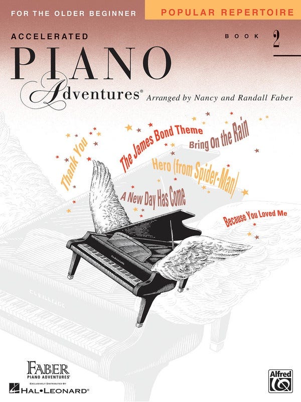 ACCELERATED PIANO ADVENTURES BK 2 POP REPERTOIRE /  (FABER PIANO ADV)