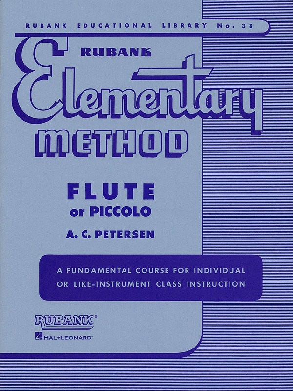 Rubank Elementary Method - Flute or Piccolo