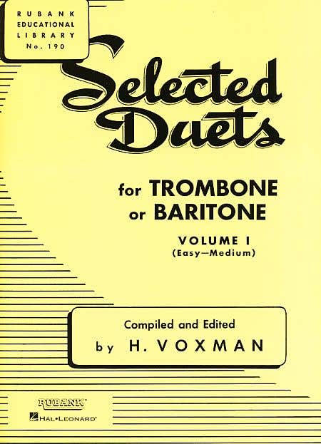 Selected Duets book 1 - Trombone / VOXMAN (RUBANK)
