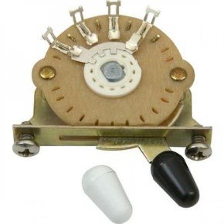 DiMarzio EP1105 3-Way Slide Switch - White Cap