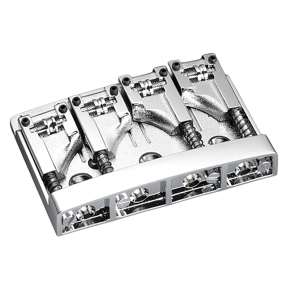 Schaller 4-String Bass Bridge 3D - Chrome (12130200)
