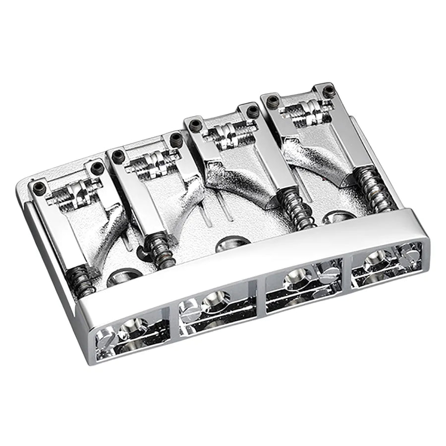 Schaller 4-String Bass Bridge 3D - Chrome (12130200)