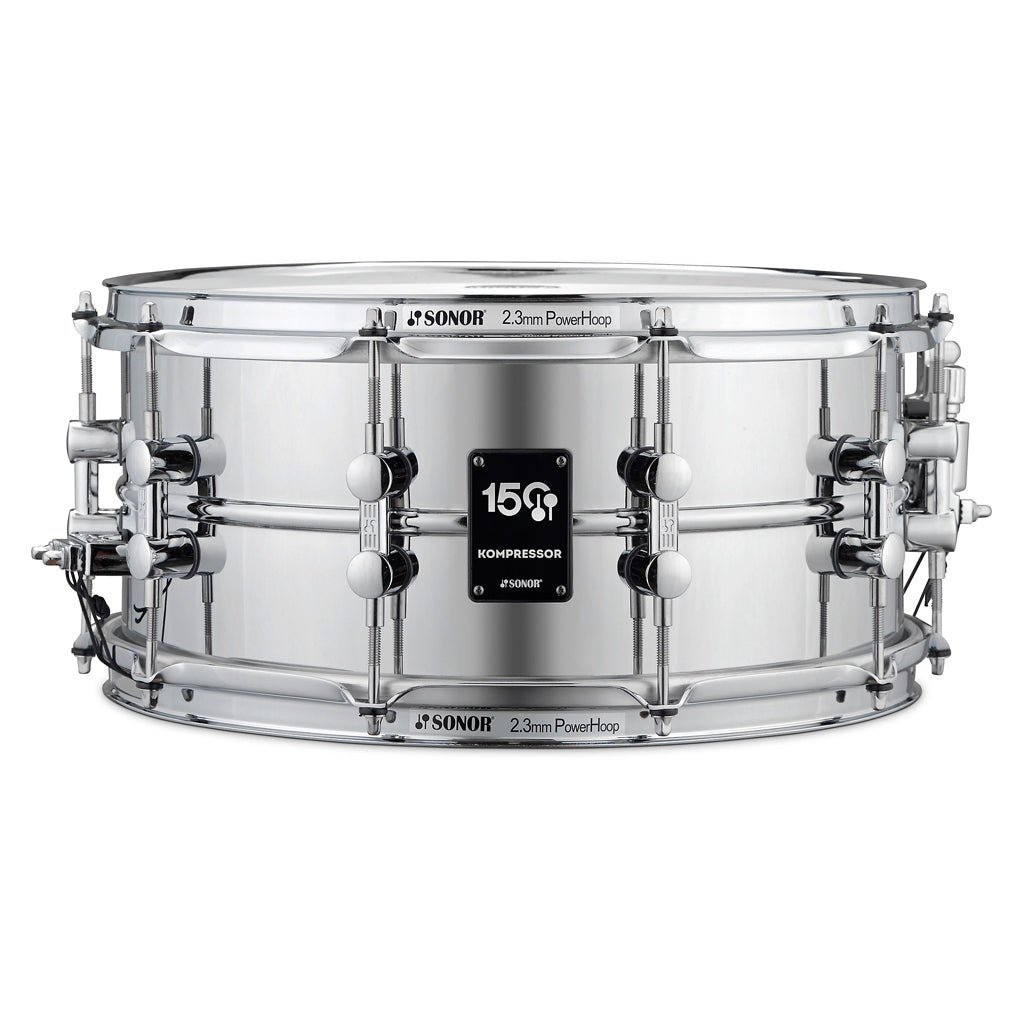 Sonor 150th Ann. 14x6.5 Kompressor Steel Shell Snare Drum