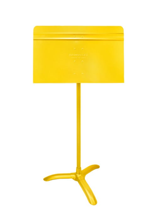 Manhasset Symphony Music Stand - Yellow