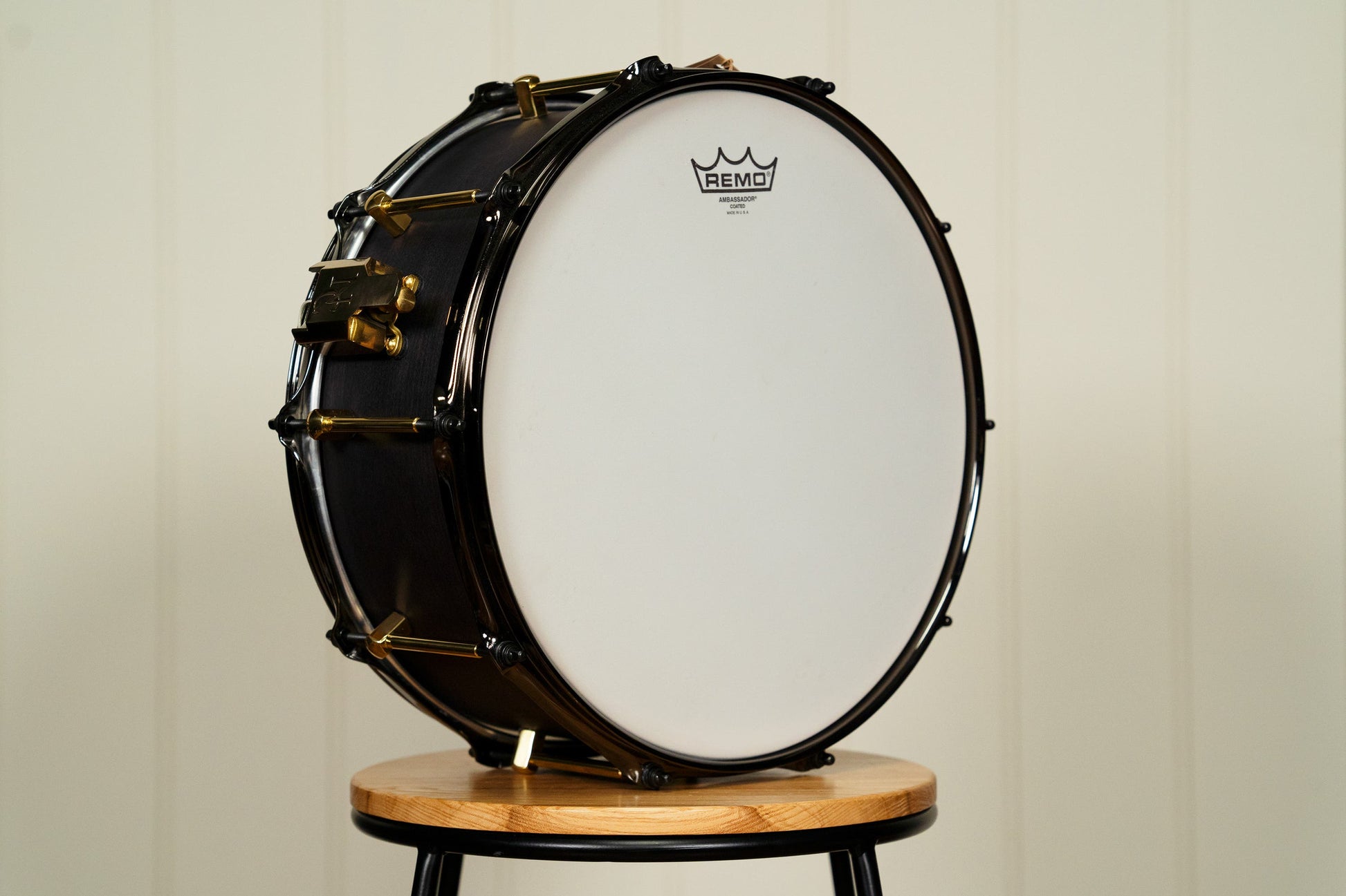 Noble and Cooley 14x6" Classic Maple Snare - Blackwash Matte