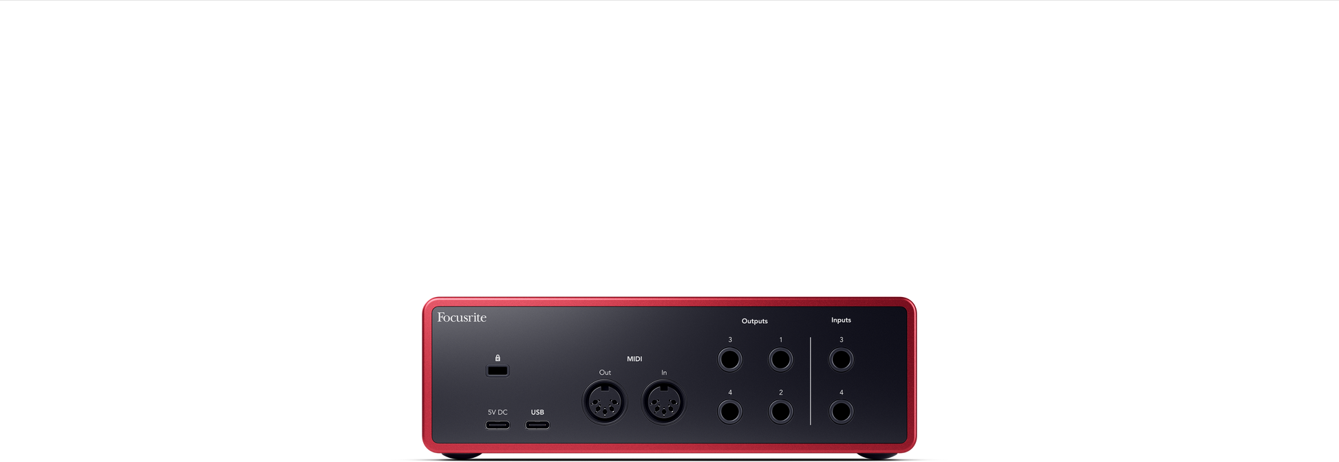 Focusrite Scarlett 4i4 4th Gen USB Audio Interface
