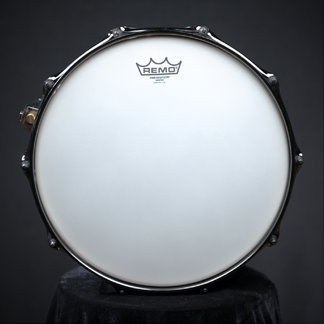 Noble and Cooley 14x7" Classic Tulip Snare - Natural Oil - Black HW / Black Hoops