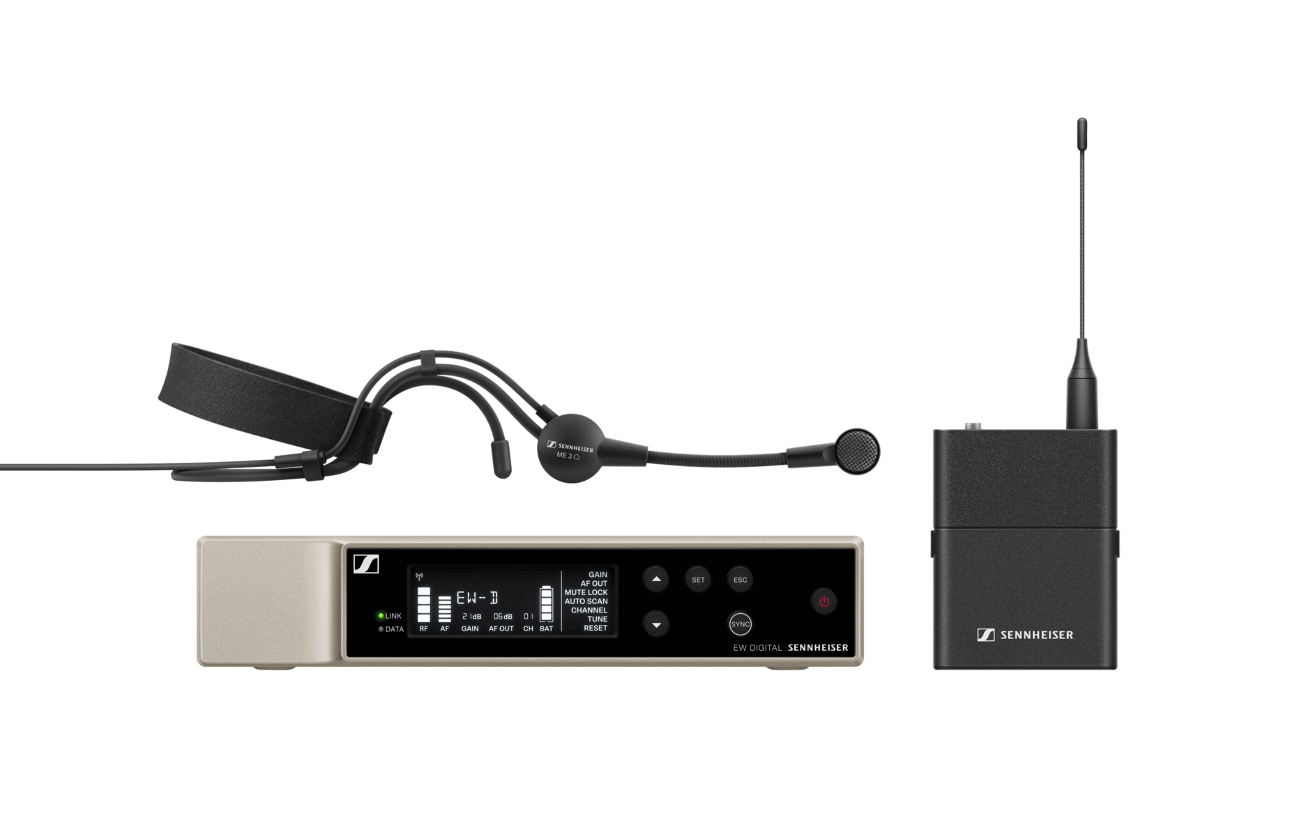 Sennheiser EW-D ME3 Wireless Headset Mic Set (R4-9)