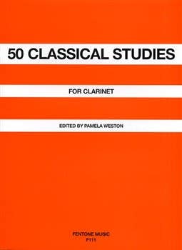 50 Classical Studies For Clarinet Ed Weston