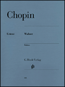 CHOPIN WALTZES ED ZIMMERMANN FOR PIANO SOLO HENLE ED