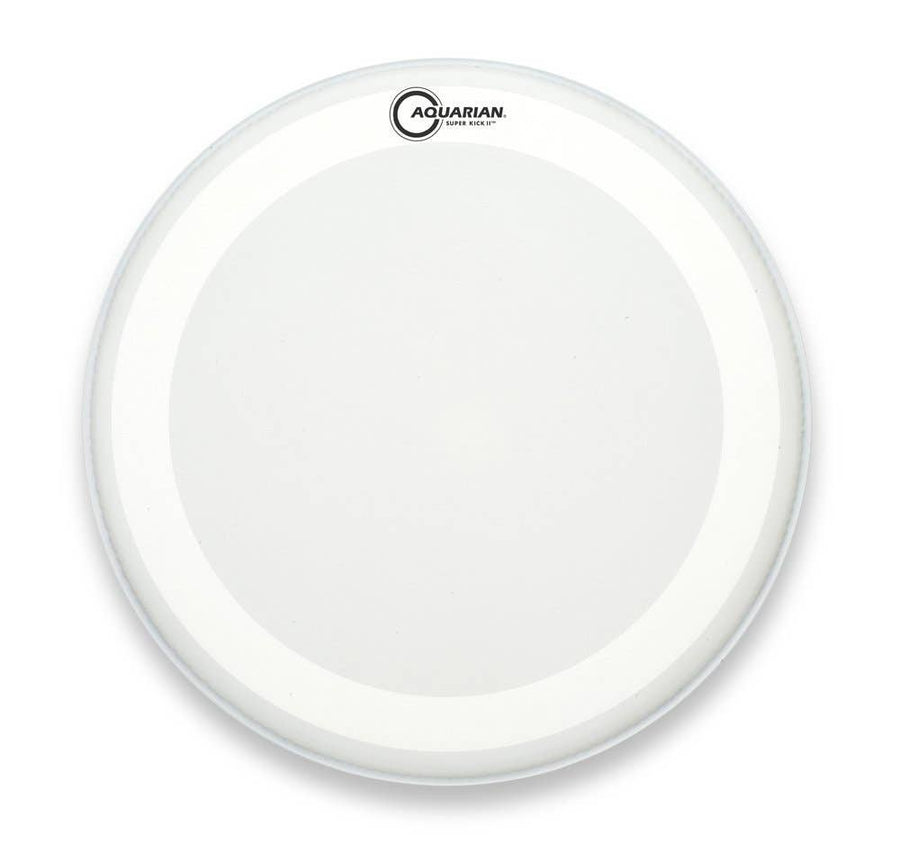 Aquarian 22 Inch Bass Drum Head Coated 2 Ply Tcskii22 Super-Kick II