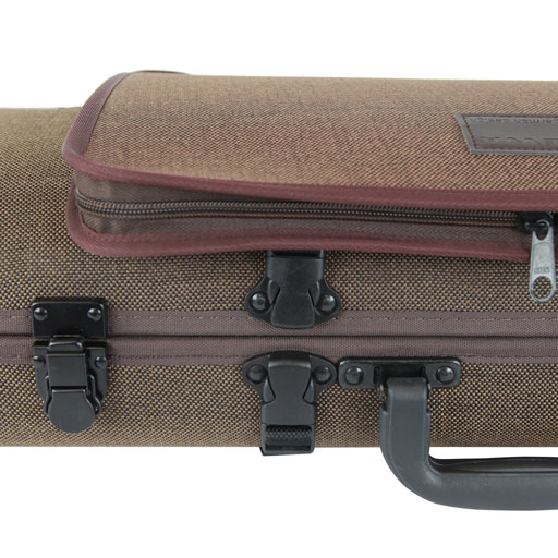 Gewa Bio-S Oblong Violin Case w/Sheet Music Pocket - Beige