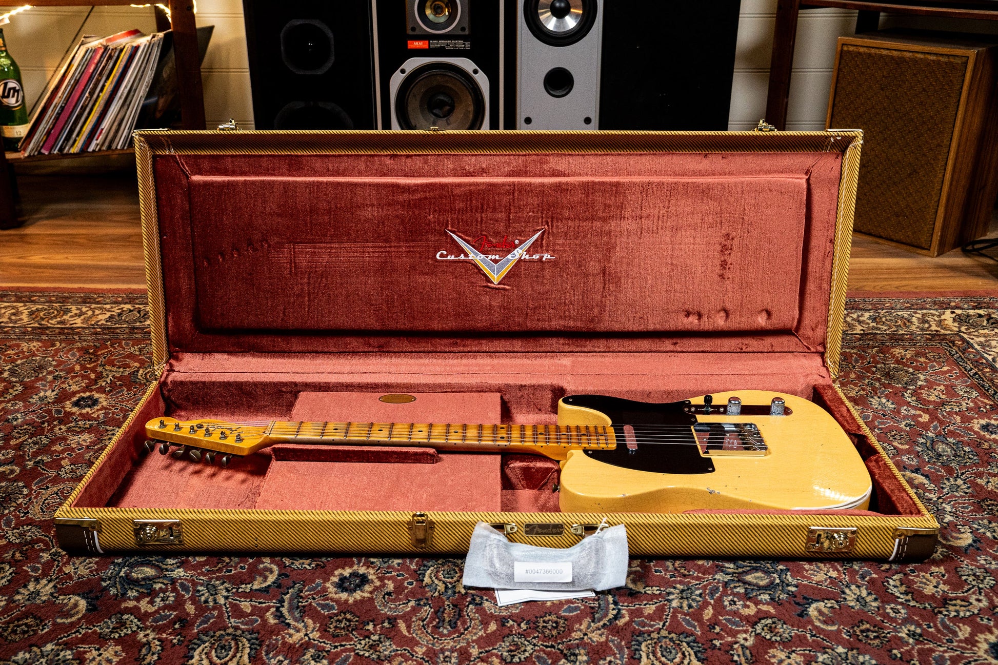 Fender Custom Shop '53 Telecaster - Relic - Aged Nocaster Blonde (#CS100202)