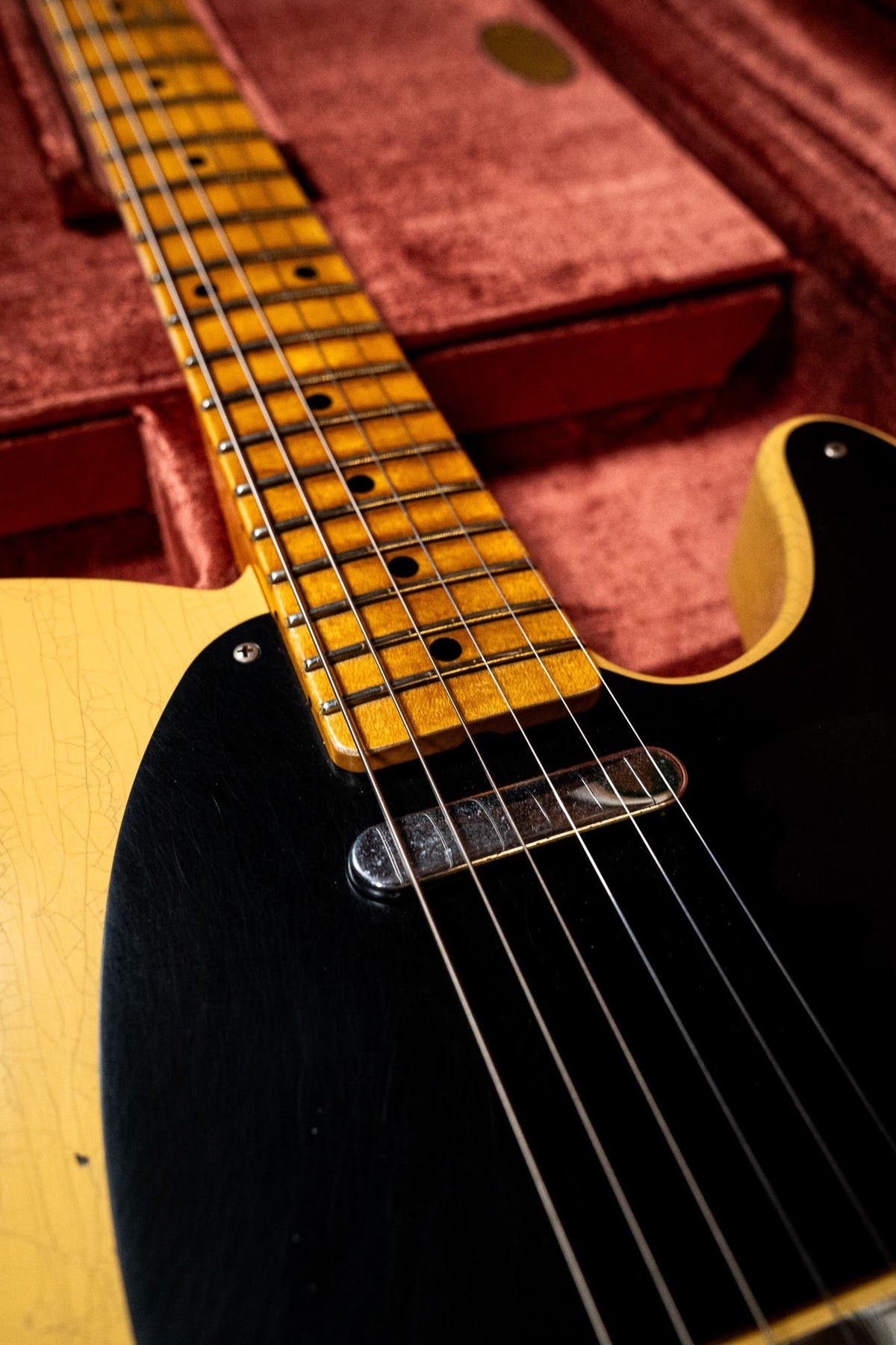 Fender Custom Shop '53 Telecaster - Relic - Aged Nocaster Blonde (#CS100202)