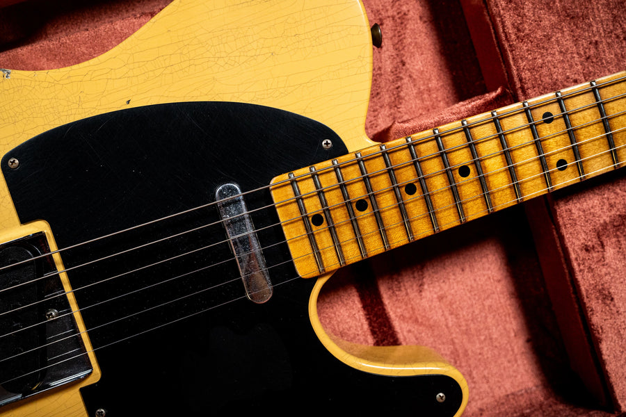 Fender Custom Shop '53 Telecaster - Relic - Aged Nocaster Blonde (#CS100202)