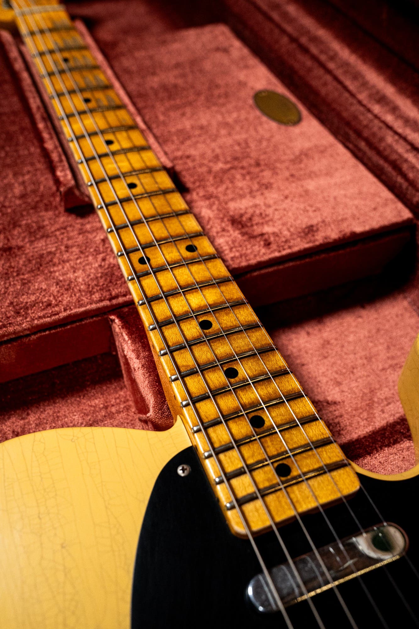 Fender Custom Shop '53 Telecaster - Relic - Aged Nocaster Blonde (#CS100202)