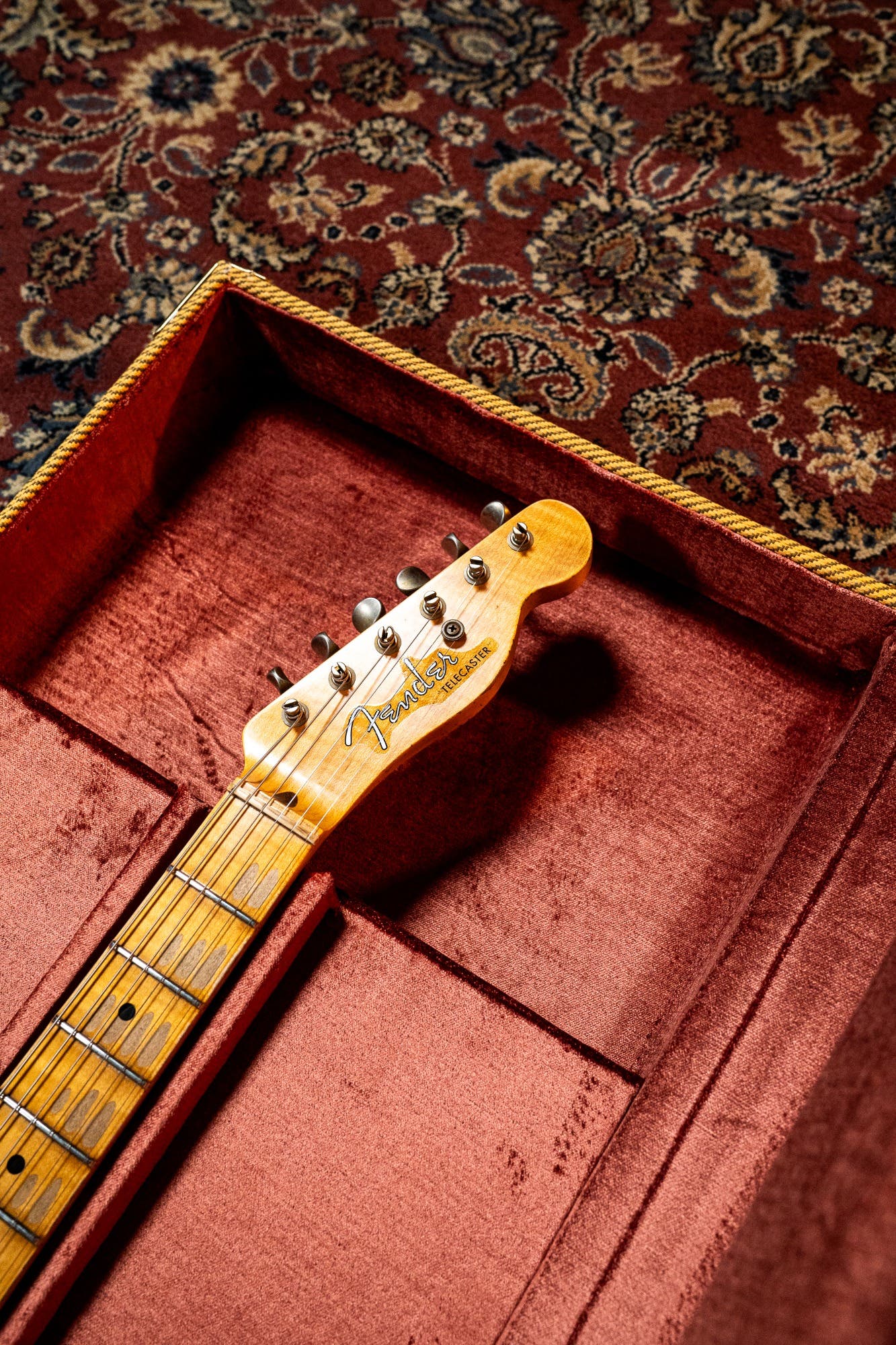 Fender Custom Shop '53 Telecaster - Relic - Aged Nocaster Blonde (#CS100202)