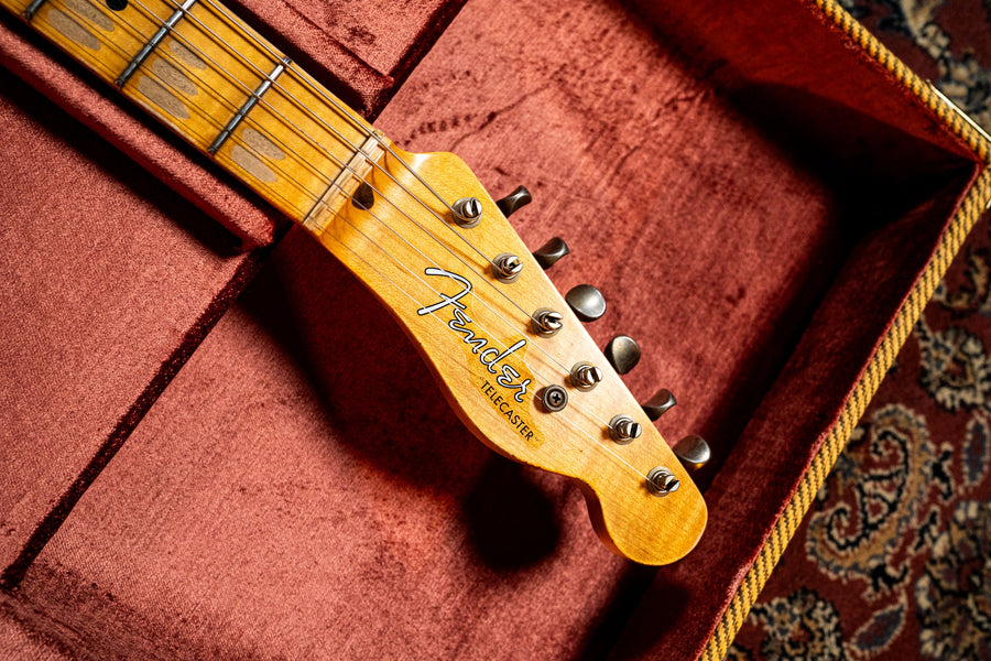 Fender Custom Shop '53 Telecaster - Relic - Aged Nocaster Blonde (#CS100202)