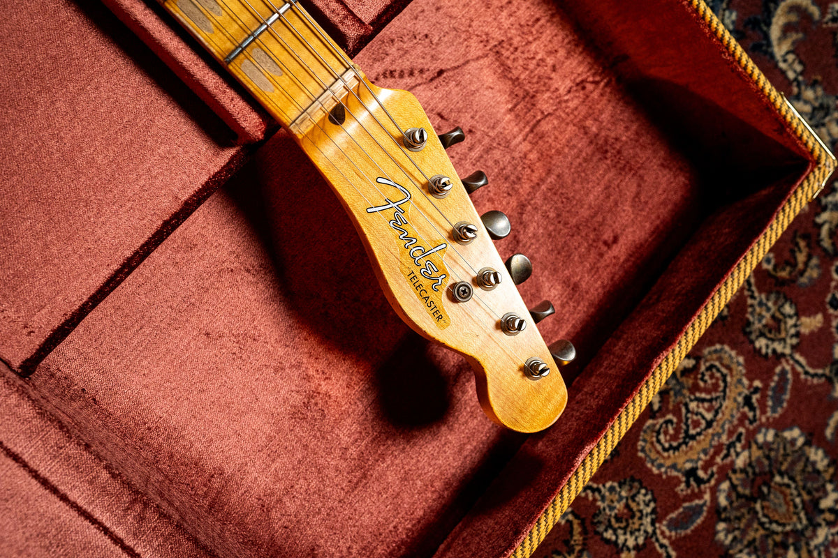 Fender Custom Shop '53 Telecaster - Relic - Aged Nocaster Blonde (#CS100202)