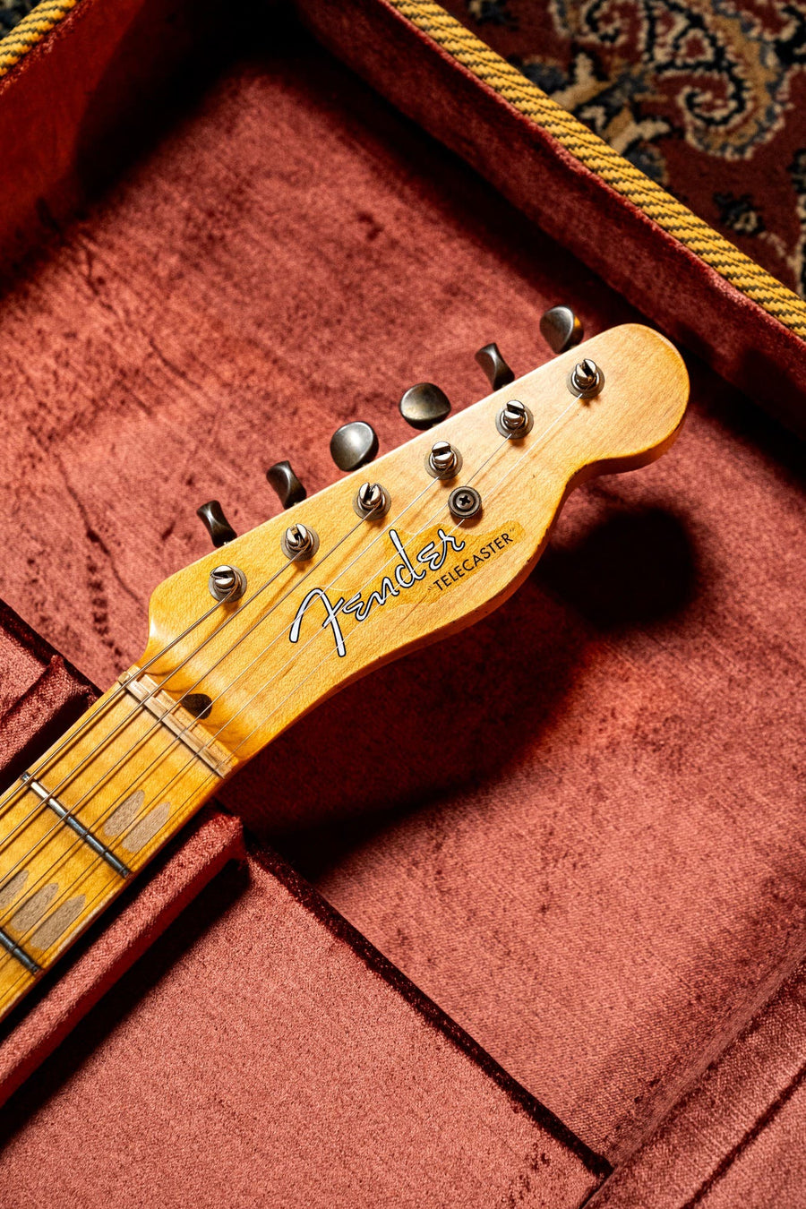 Fender Custom Shop '53 Telecaster - Relic - Aged Nocaster Blonde (#CS100202)