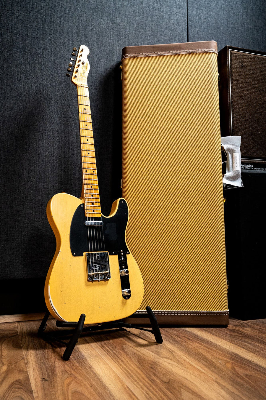 Fender Custom Shop '53 Telecaster - Relic - Aged Nocaster Blonde (#CS100202)