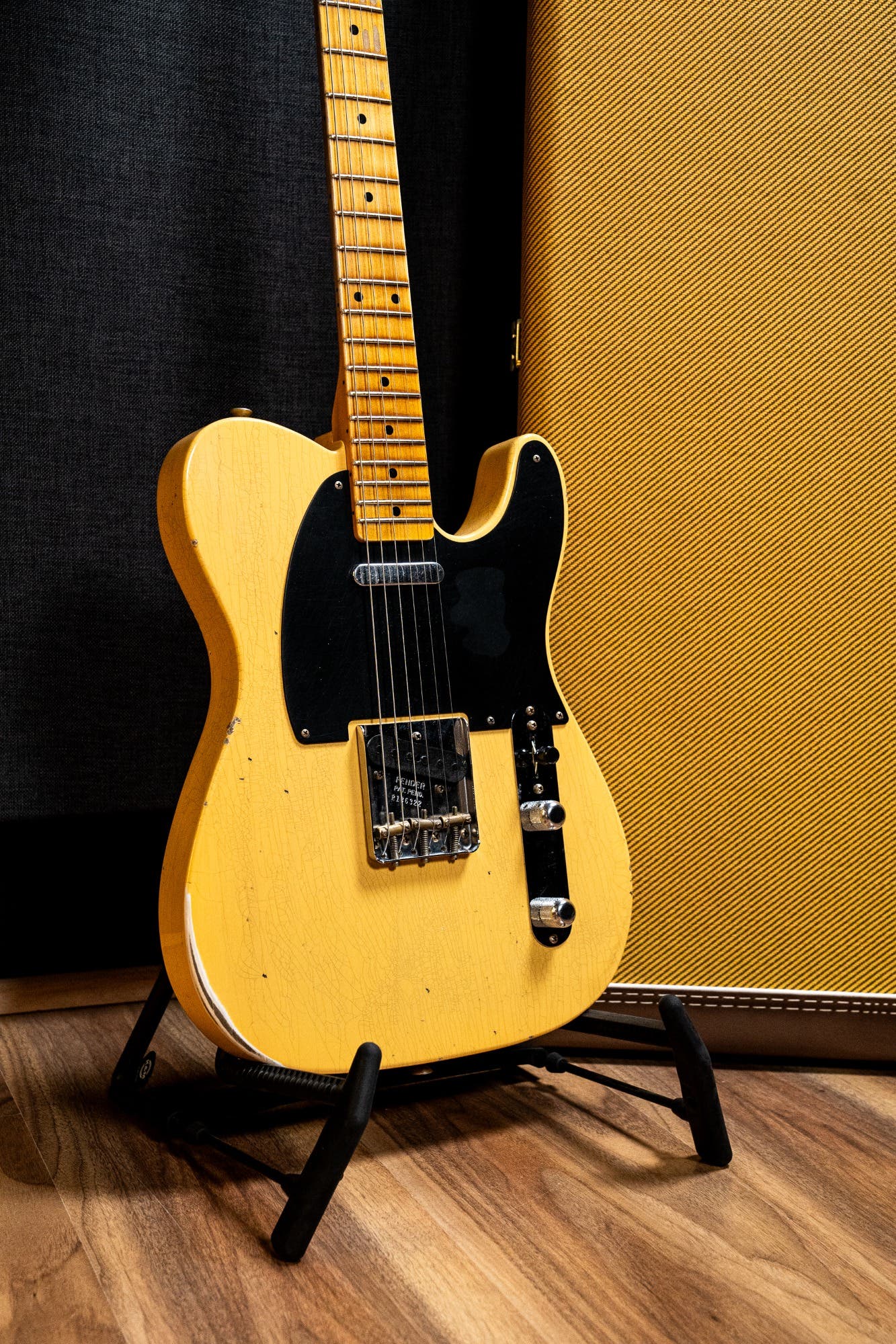 Fender Custom Shop '53 Telecaster - Relic - Aged Nocaster Blonde (#CS100202)