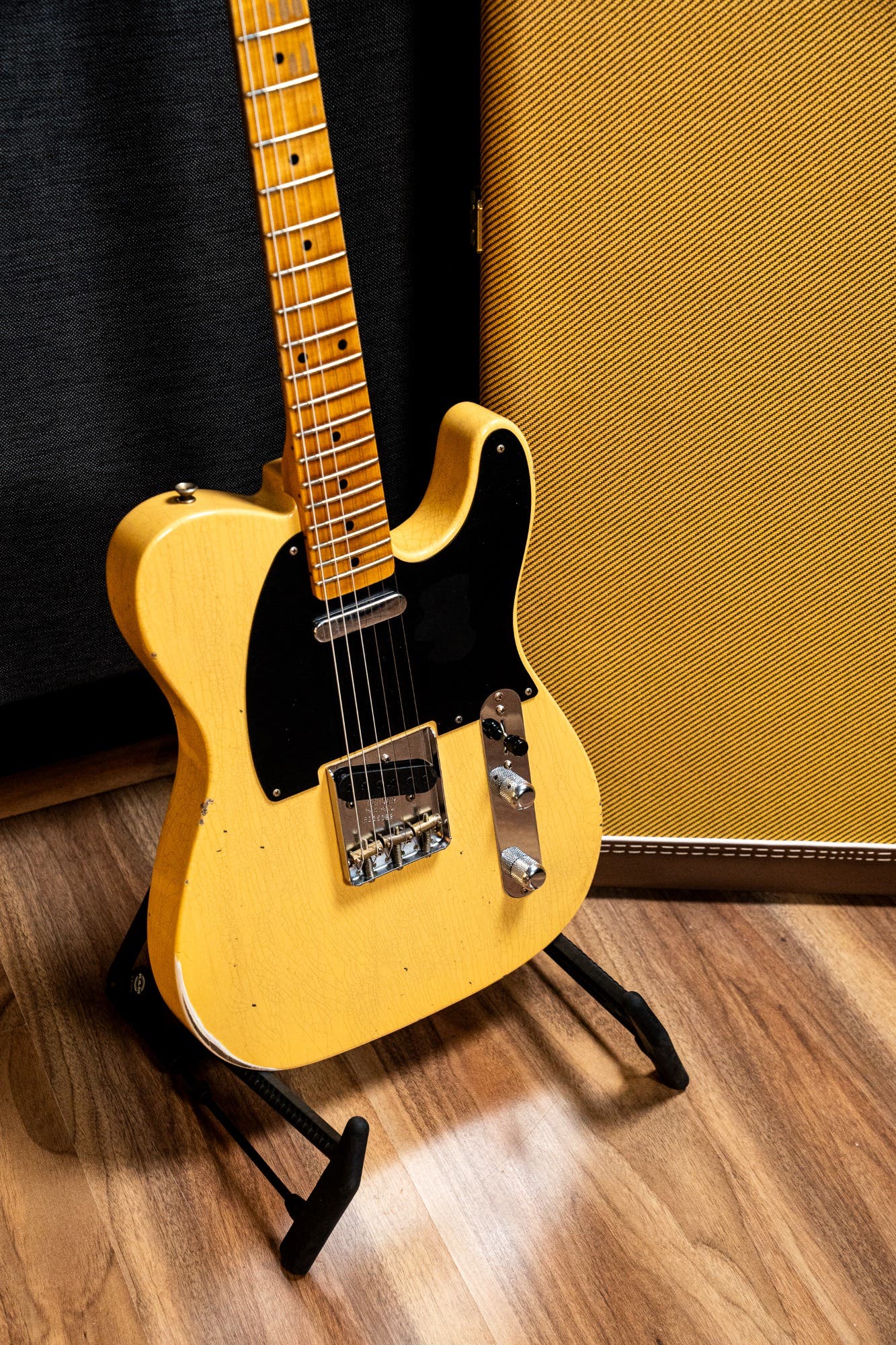 Fender Custom Shop '53 Telecaster - Relic - Aged Nocaster Blonde (#CS100202)