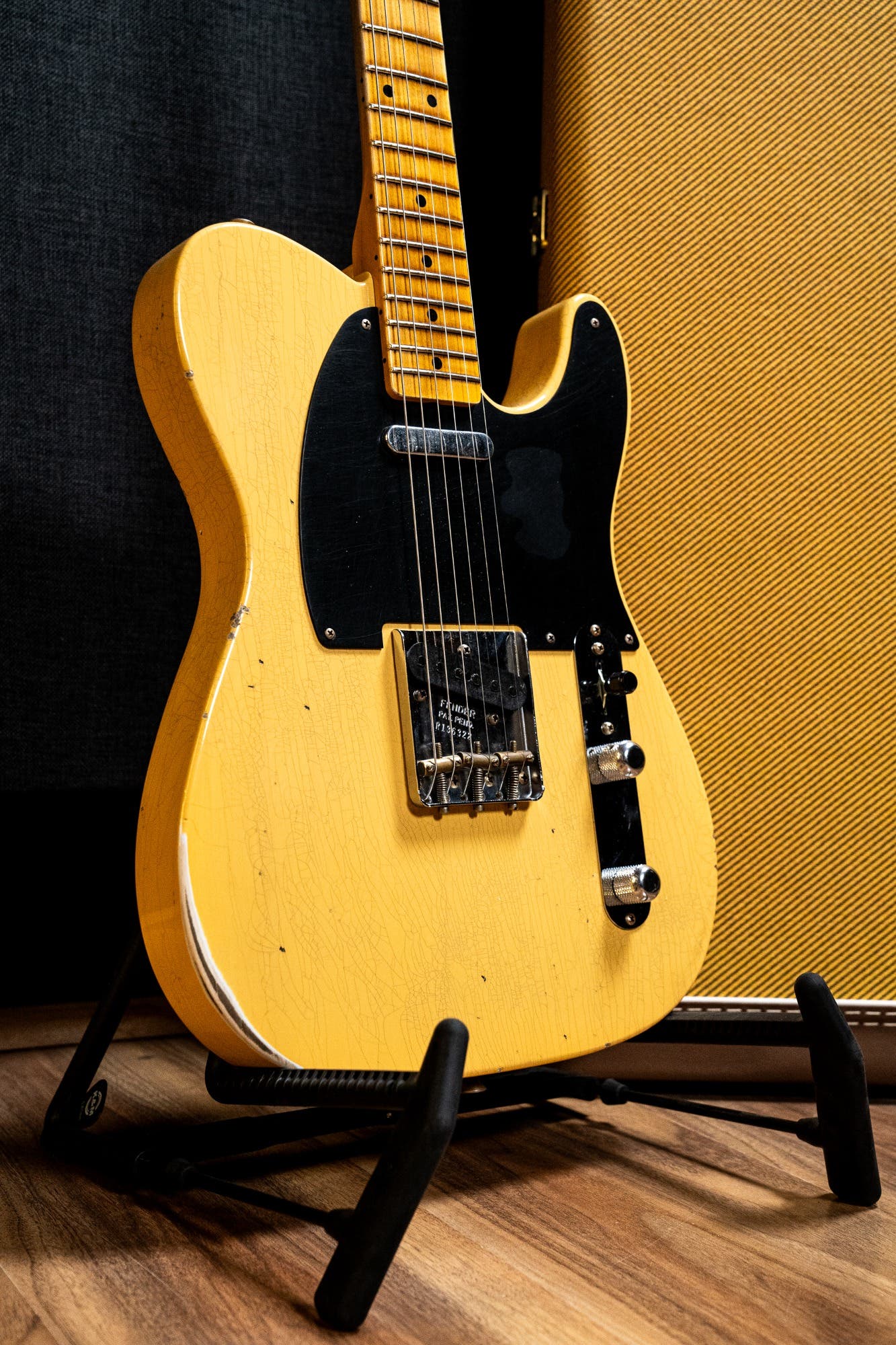 Fender Custom Shop '53 Telecaster - Relic - Aged Nocaster Blonde (#CS100202)