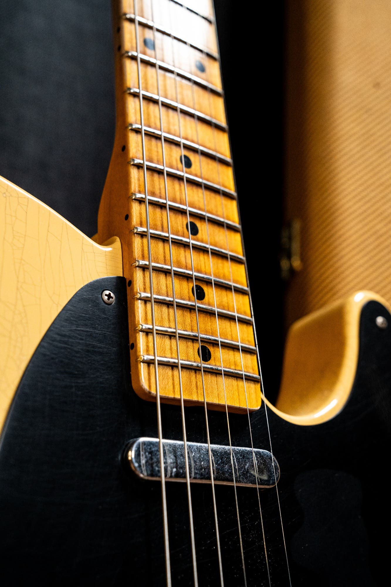 Fender Custom Shop '53 Telecaster - Relic - Aged Nocaster Blonde (#CS100202)