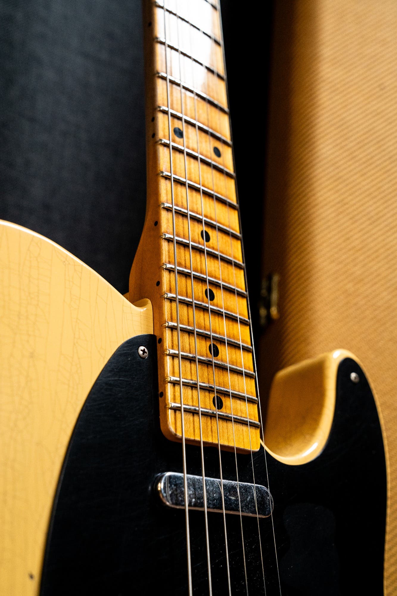 Fender Custom Shop '53 Telecaster - Relic - Aged Nocaster Blonde (#CS100202)