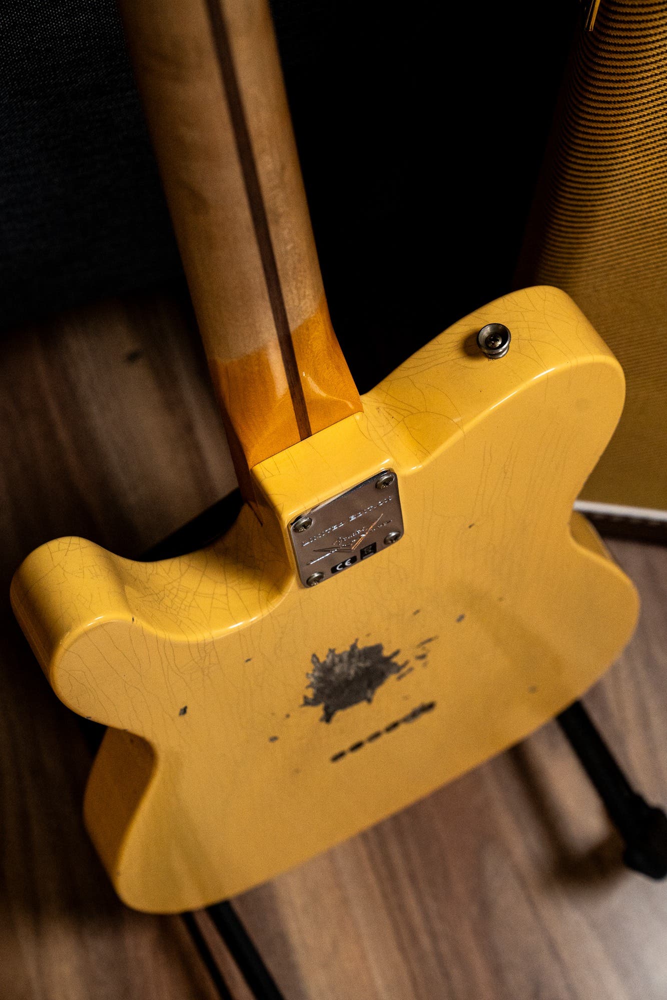 Fender Custom Shop '53 Telecaster - Relic - Aged Nocaster Blonde (#CS100202)