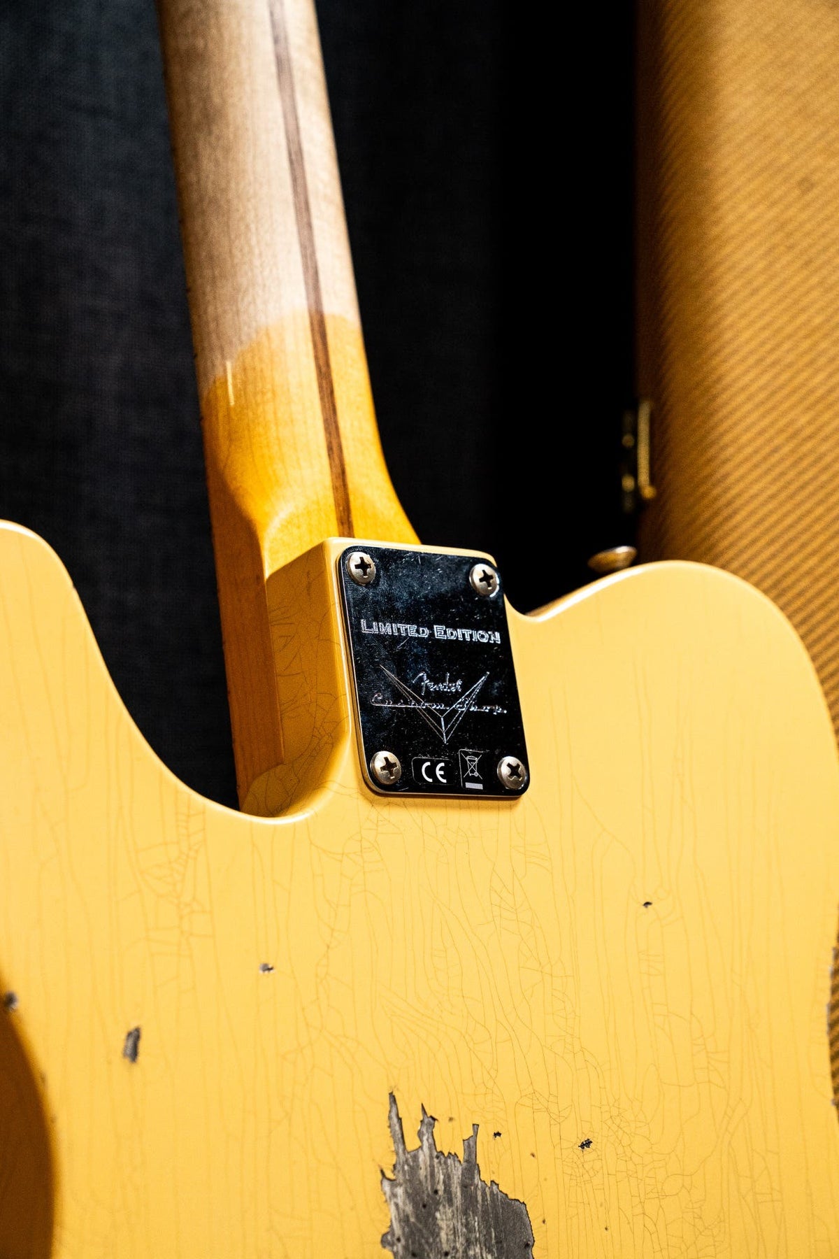 Fender Custom Shop '53 Telecaster - Relic - Aged Nocaster Blonde (#CS100202)