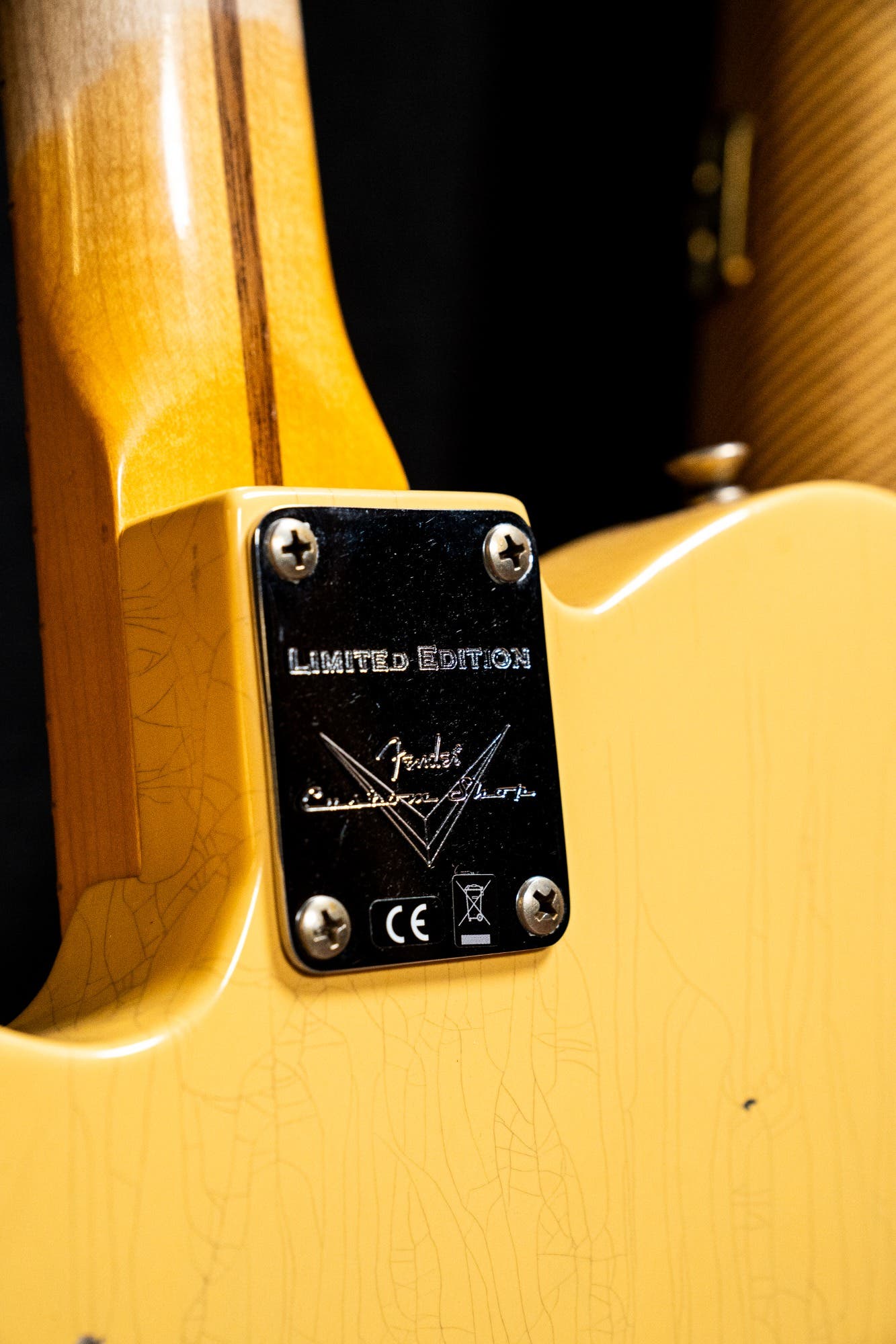 Fender Custom Shop '53 Telecaster - Relic - Aged Nocaster Blonde (#CS100202)