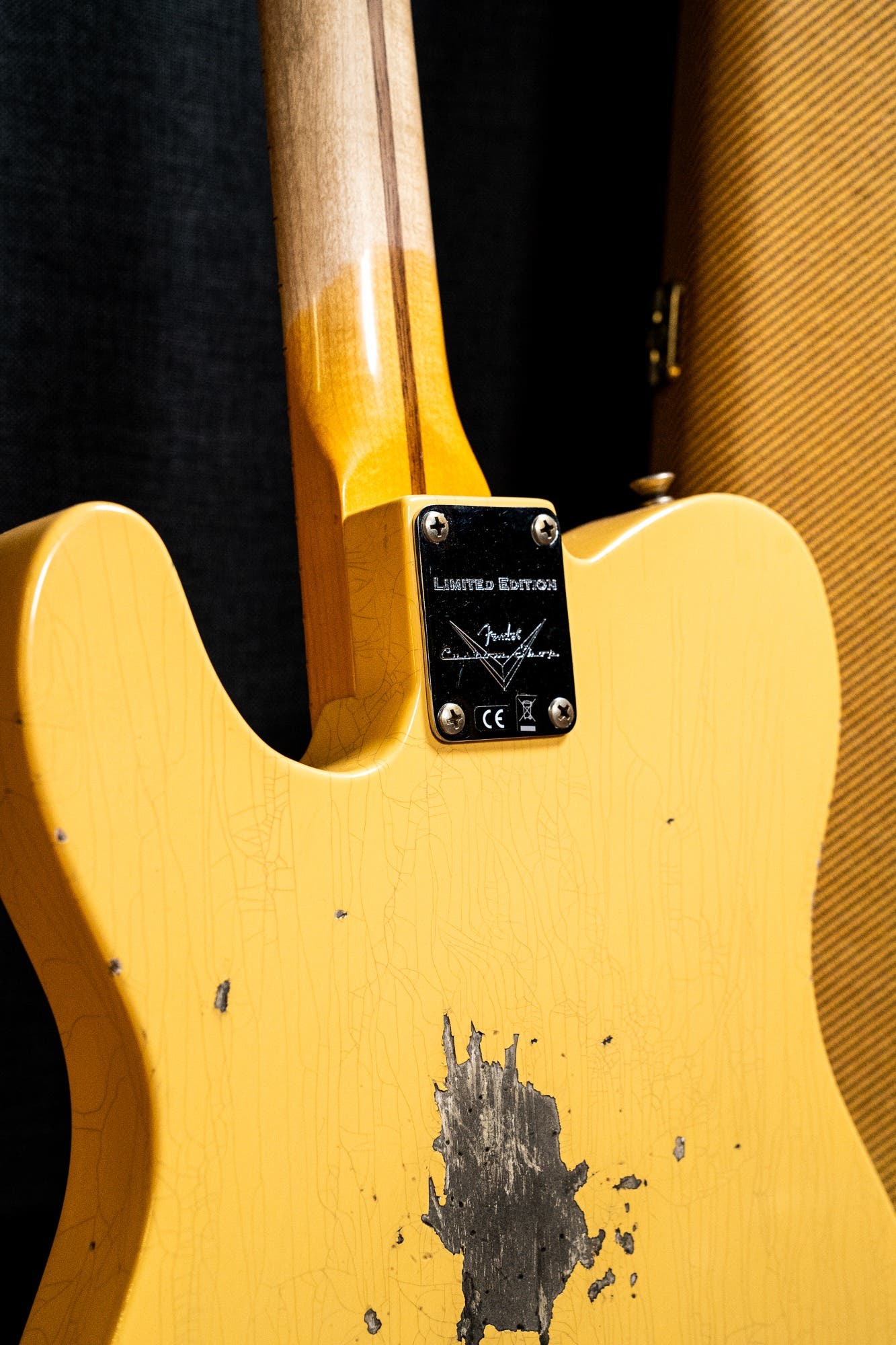 Fender Custom Shop '53 Telecaster - Relic - Aged Nocaster Blonde (#CS100202)