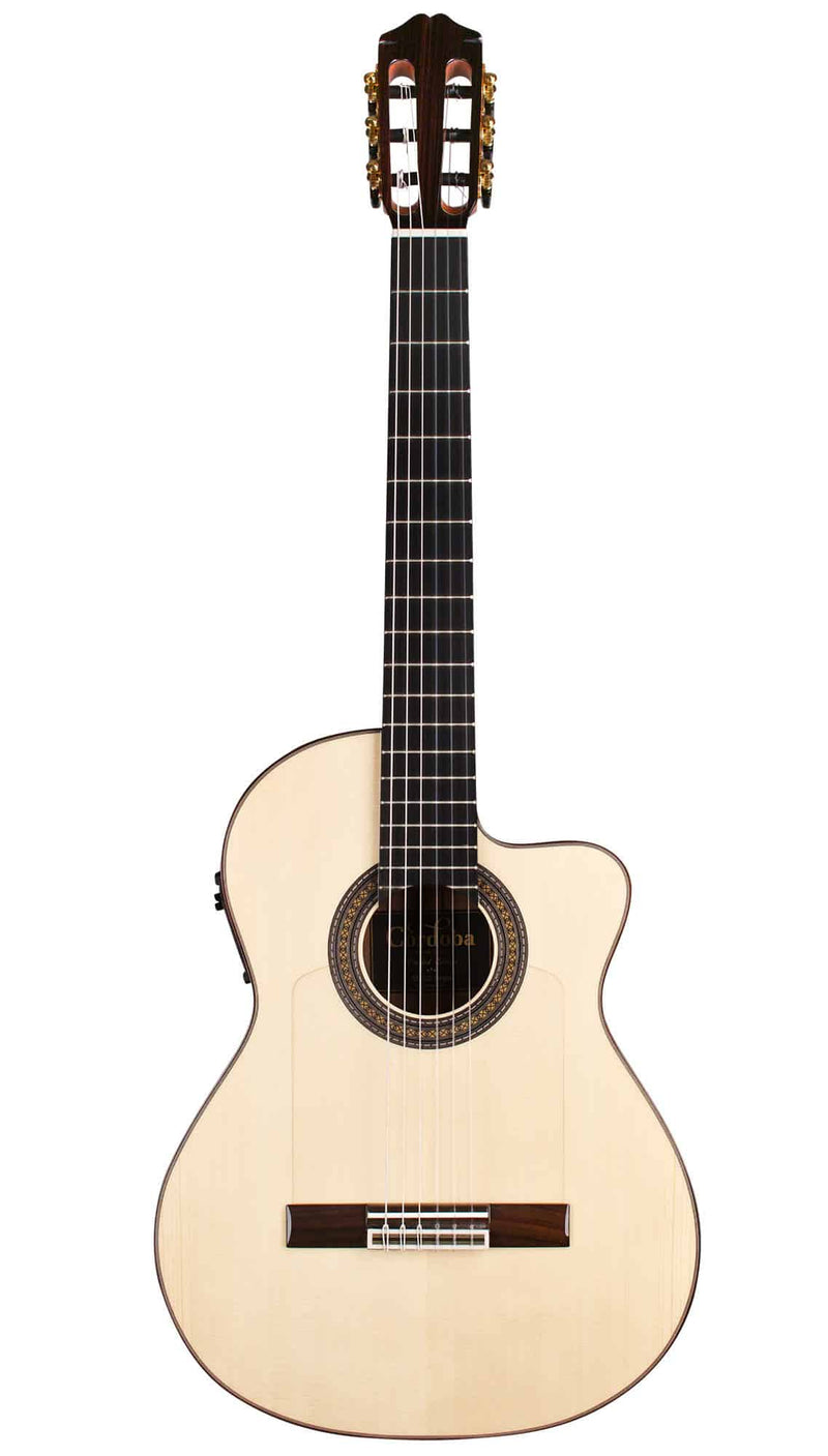 Cordoba 55FCE Negra Thinline Classical - Ziricote - One Only