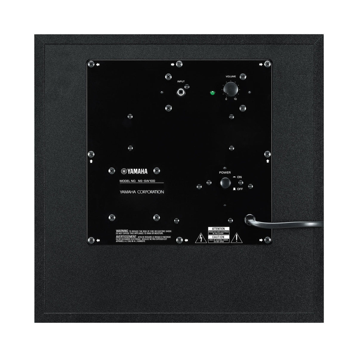 Yamaha KS-SW100 Compact 8" Subwoofer for Keyboard Instruments