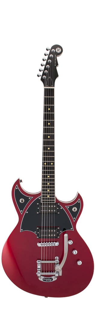 Reverend Reeves Gabrels Spacehawk Guitar - Metallic Red