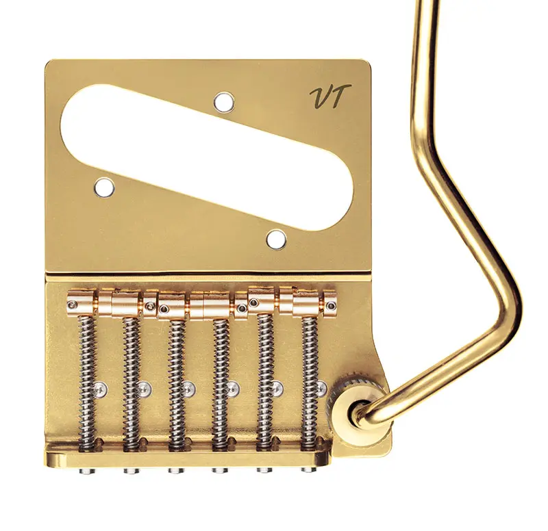 Vega-Trem VT2ND Classic Tele - Gold - No Logo on Arm