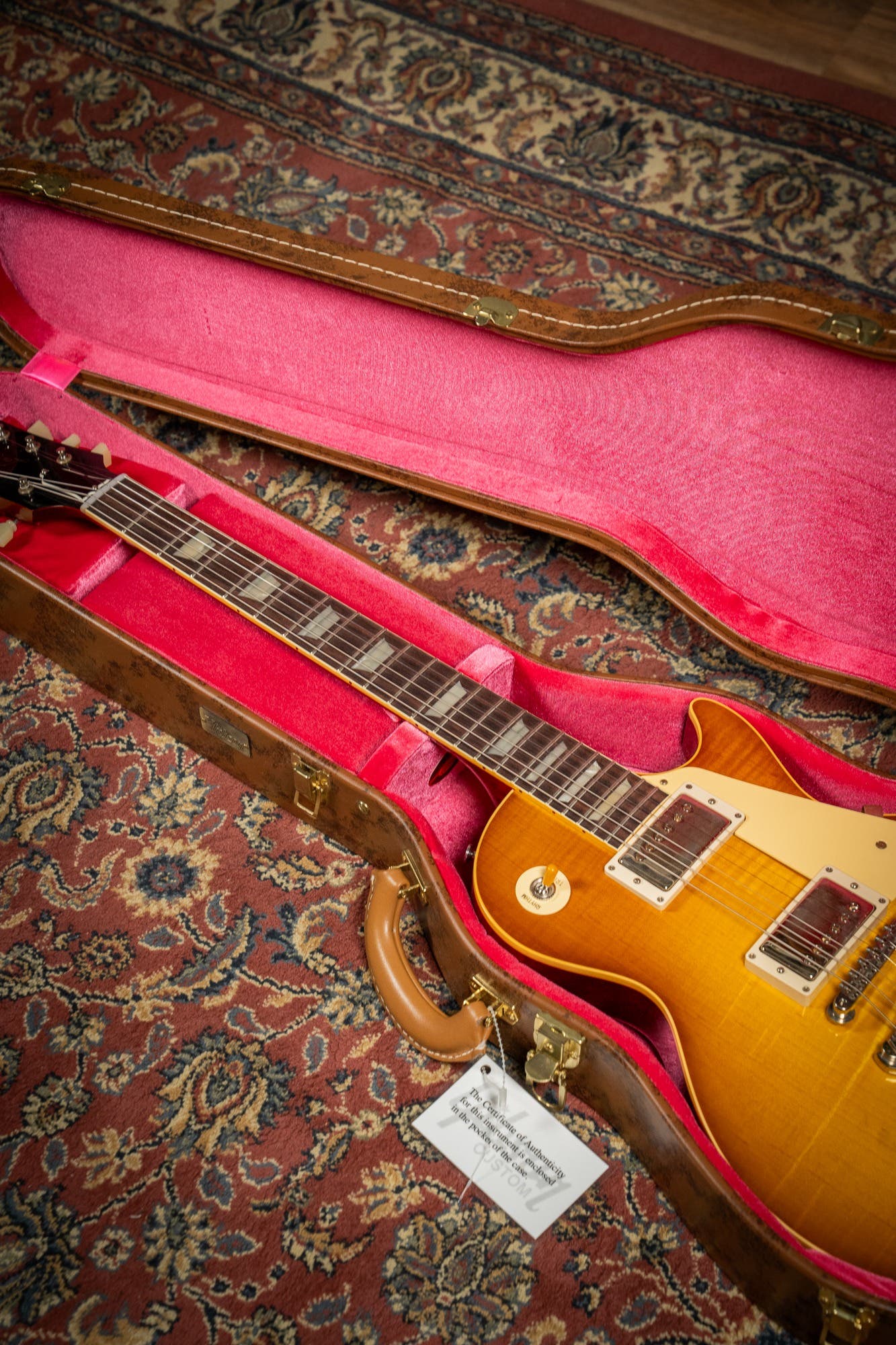 Gibson Custom '59 Les Paul Standard - Golden Poppy Burst (Better Music Select)
